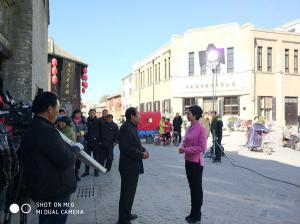 張存有受邀中央電視臺拍攝百年老店鋪、讓大家記住鄉(xiāng)愁